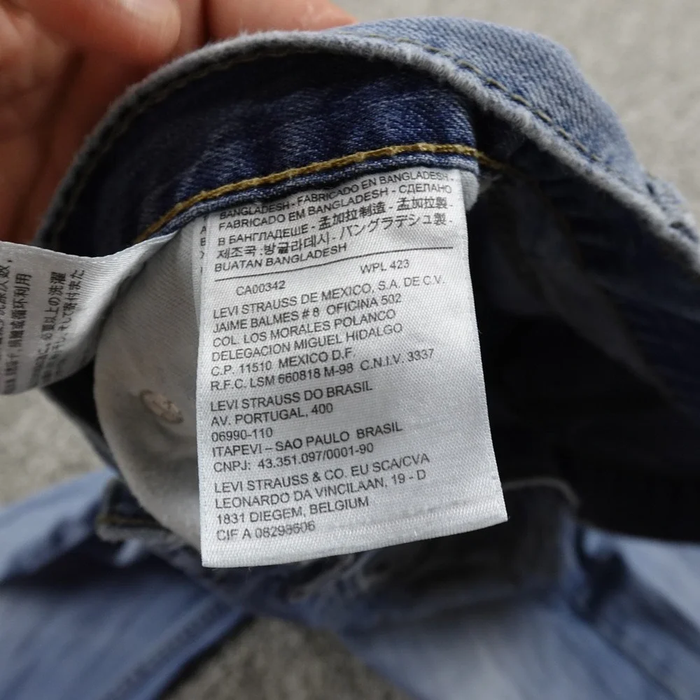 Levis Jeans Mens 32X34 Light Blue Denim Pants 559 Relaxed Straight Baggy Grunge‎